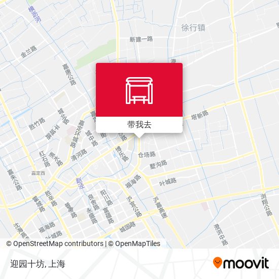 迎园十坊地图