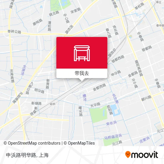 申浜路明华路地图