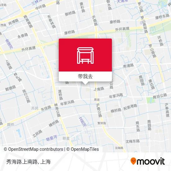 秀海路上南路地图