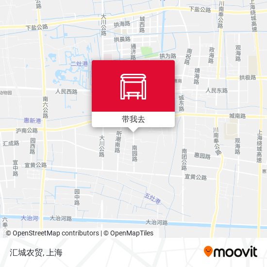 汇城农贸地图