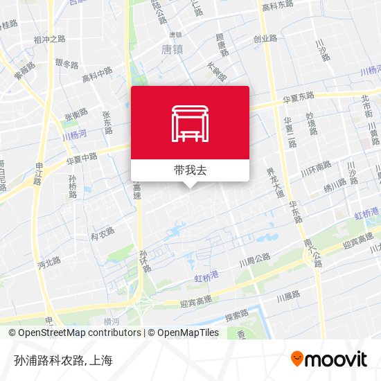 孙浦路科农路地图