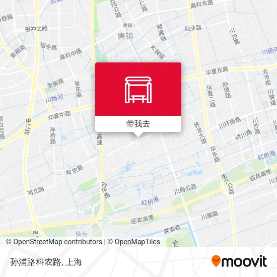孙浦路科农路地图