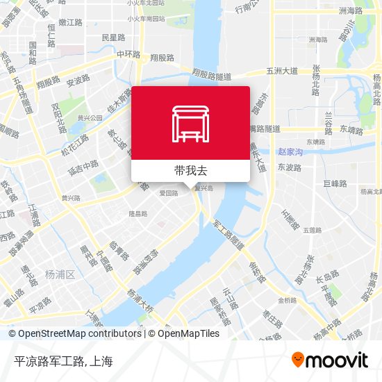 平凉路军工路地图