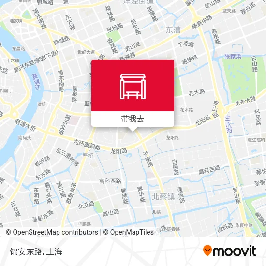 锦安东路地图