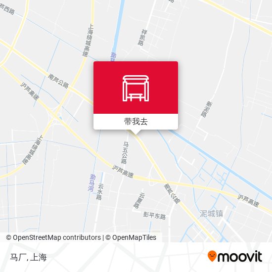 马厂地图