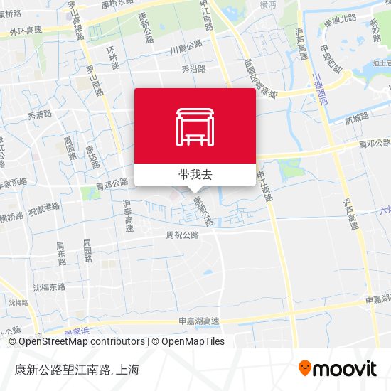 康新公路望江南路地图