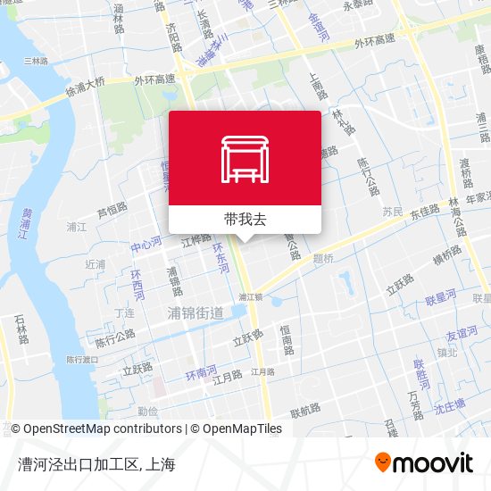 漕河泾出口加工区地图