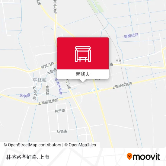 林盛路亭虹路地图