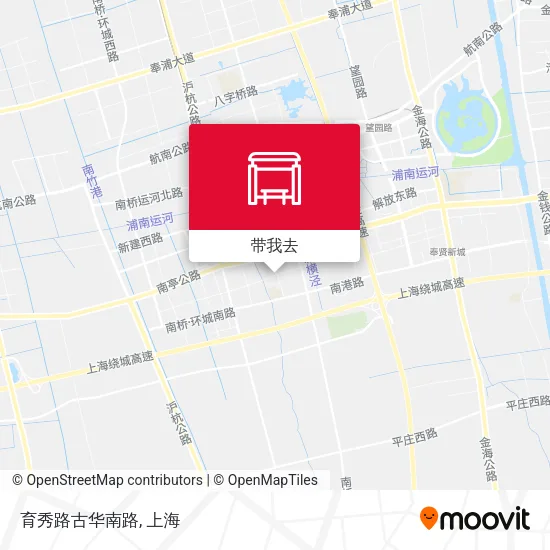 育秀路古华南路地图