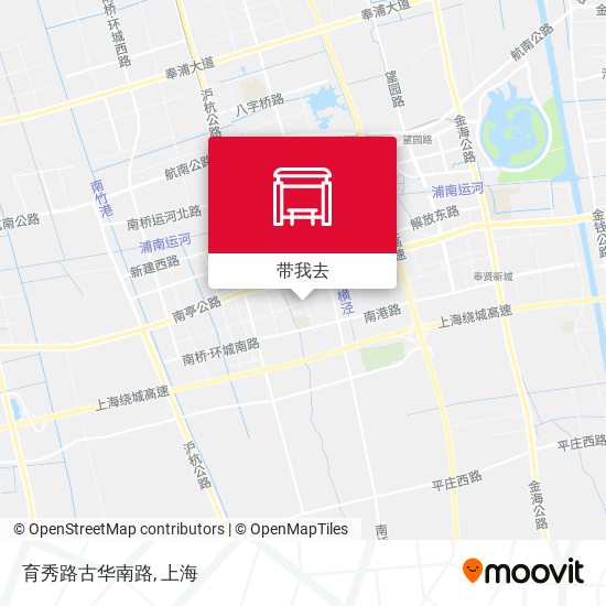 育秀路古华南路地图