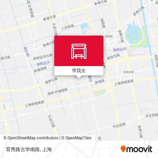 育秀路古华南路地图