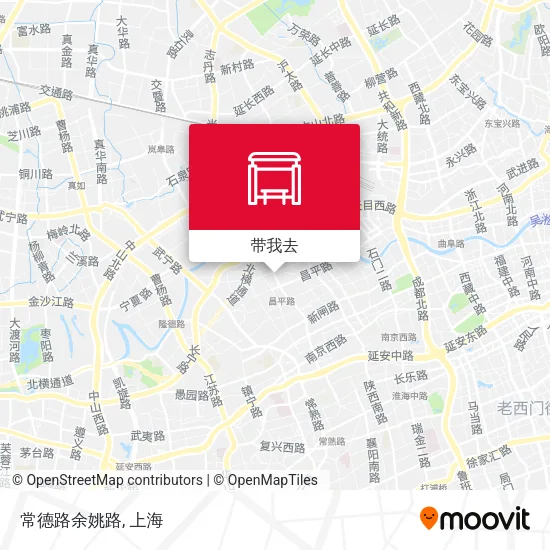 常德路余姚路地图