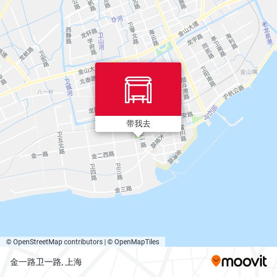 金一路卫一路地图