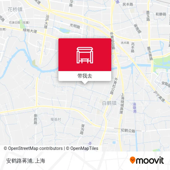 安鹤路蒋浦地图