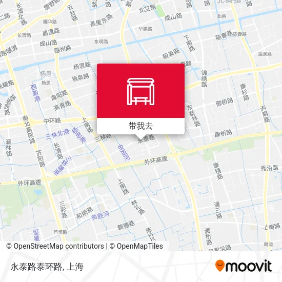 永泰路泰环路地图
