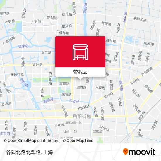 谷阳北路北翠路地图