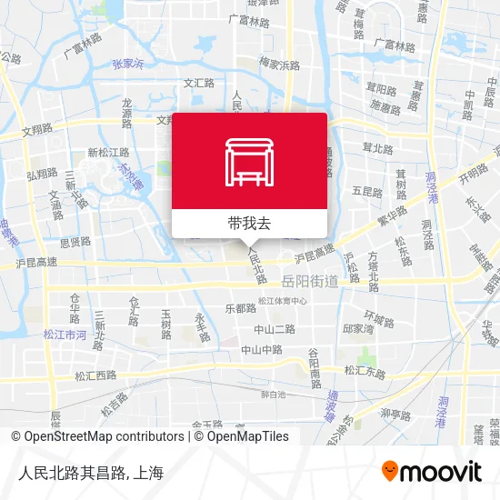 人民北路其昌路地图