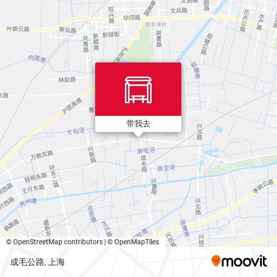成毛公路地图