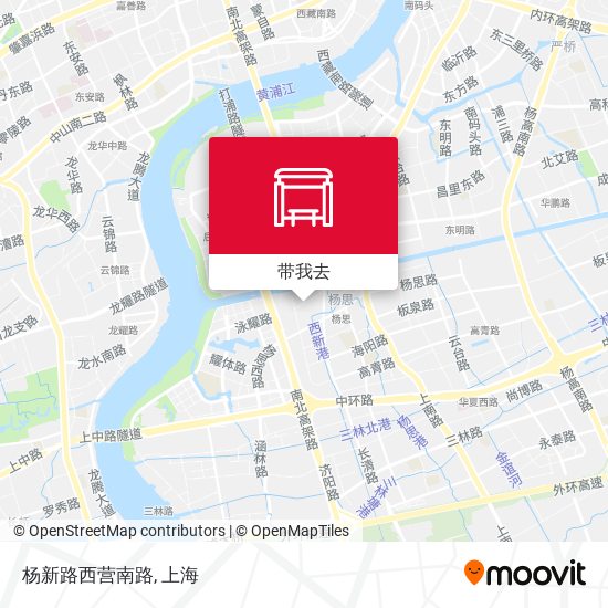 杨新路西营南路地图