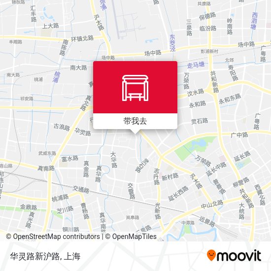 华灵路新沪路地图
