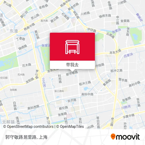 郭守敬路居里路地图