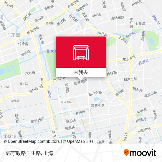 郭守敬路居里路地图