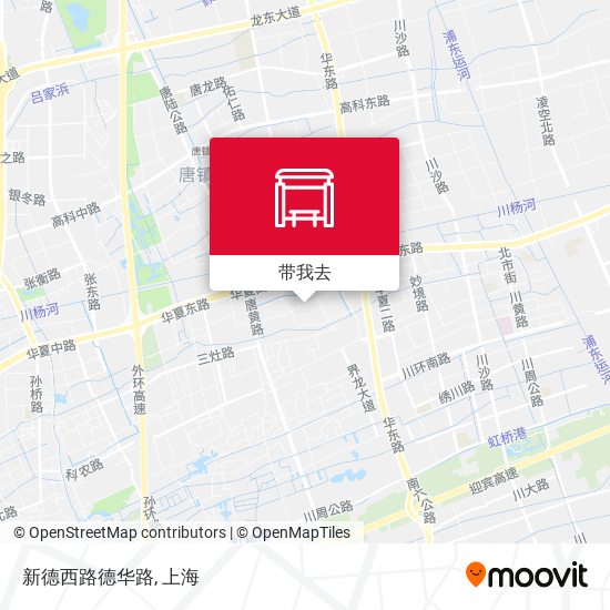 新德西路德华路地图