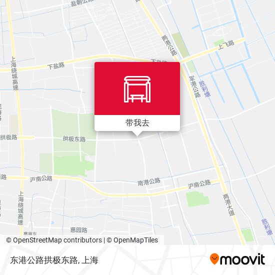 东港公路拱极东路地图