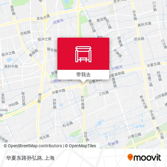 华夏东路孙弘路地图