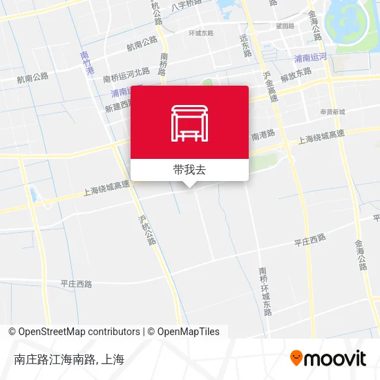 南庄路江海南路地图