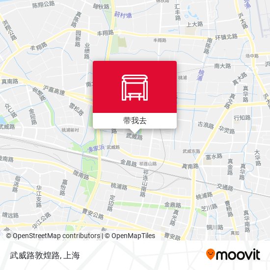 武威路敦煌路地图