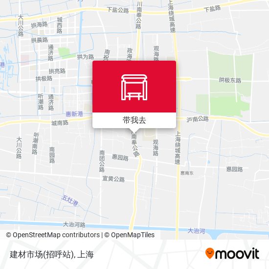 建材市场(招呼站)地图