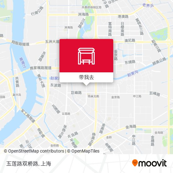 五莲路双桥路地图