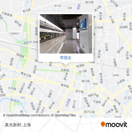 真光新村地图