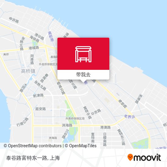 泰谷路富特东一路地图