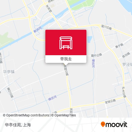 华亭佳苑地图