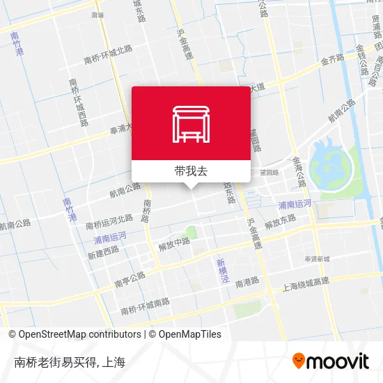 南桥老街易买得地图