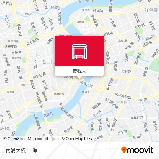 南浦大桥地图