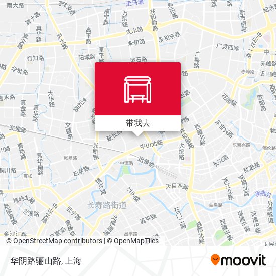 华阴路骊山路地图