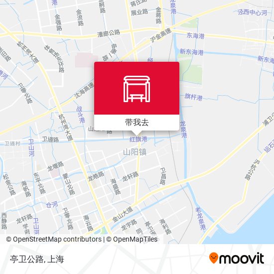 亭卫公路地图