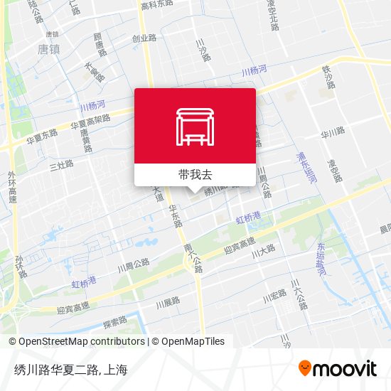绣川路华夏二路地图