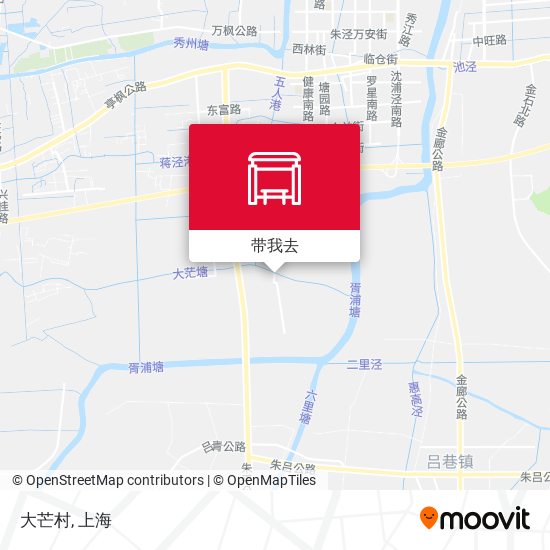 大芒村地图