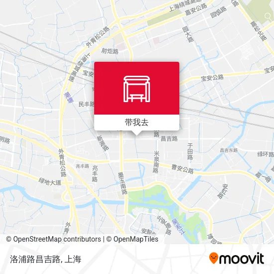 洛浦路昌吉路地图