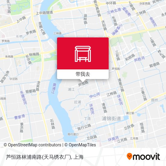 芦恒路林浦南路(天马绣衣厂)地图