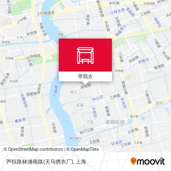 芦恒路林浦南路(天马绣衣厂)地图