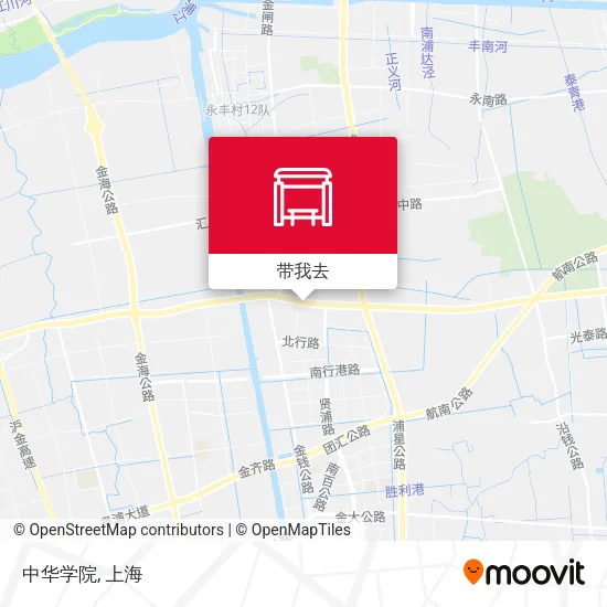 中华学院地图