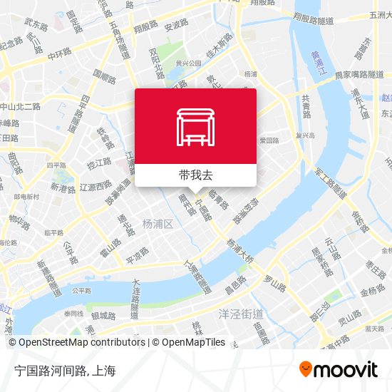 宁国路河间路地图