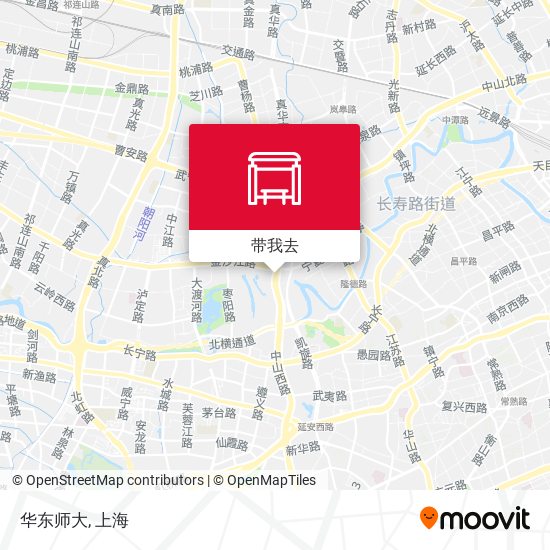 华东师大地图