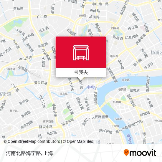 河南北路海宁路地图