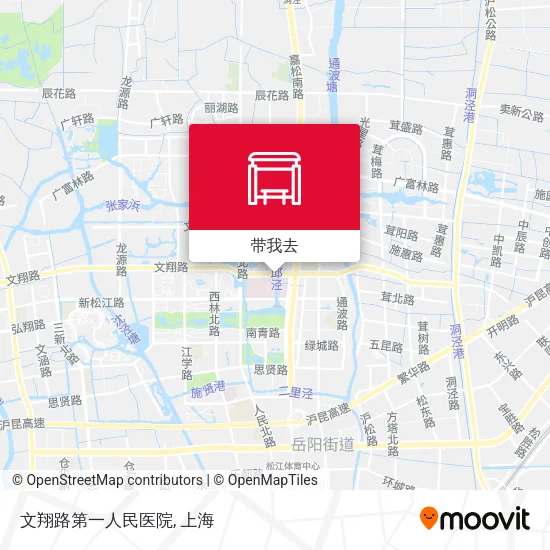 文翔路第一人民医院地图